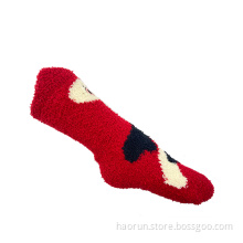 Winter Cozy Fluffy Cartoon Slipper Socks